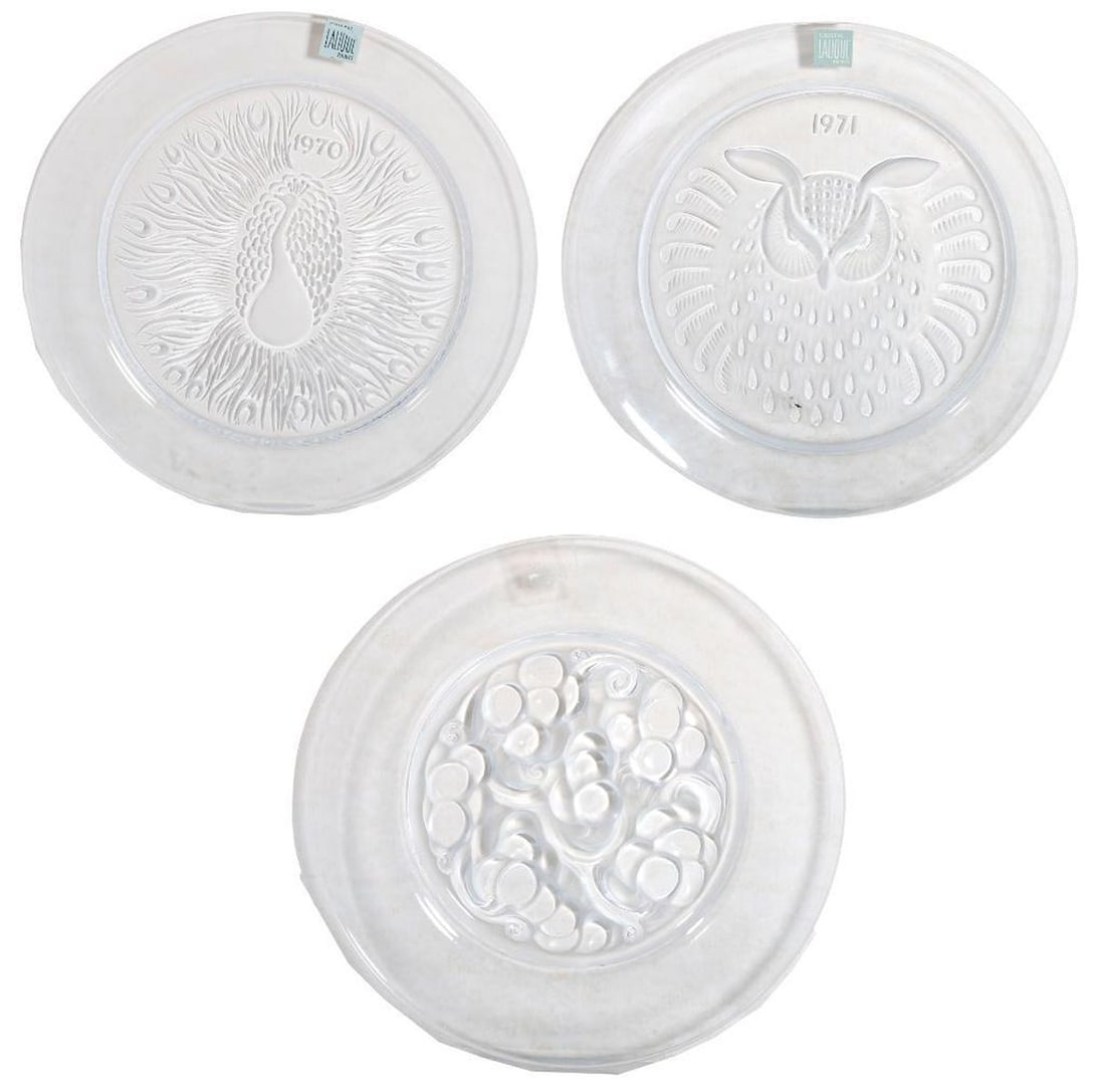 Three Lalique Plates (1 of 7)