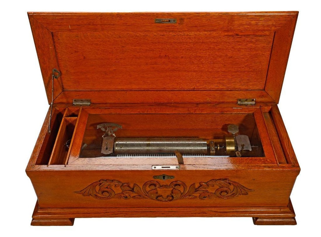 Jacots Single Cylinder Music Box (1 of 4)