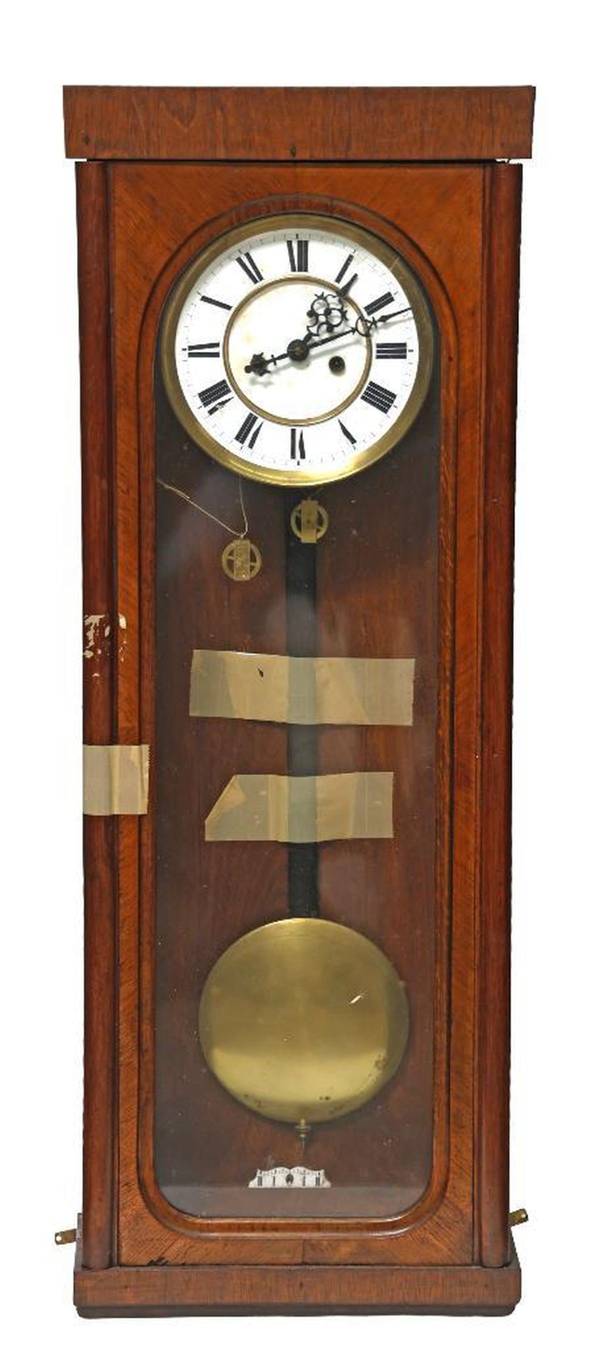 Austrian Gustav Becker Regulator Clock (1 of 1)