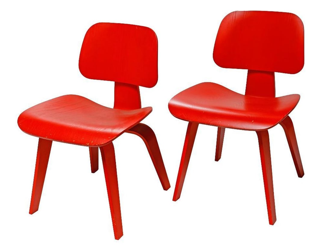 Charles & Ray Eames for Herman Miller DCW Dining Chairs (1 of 2)