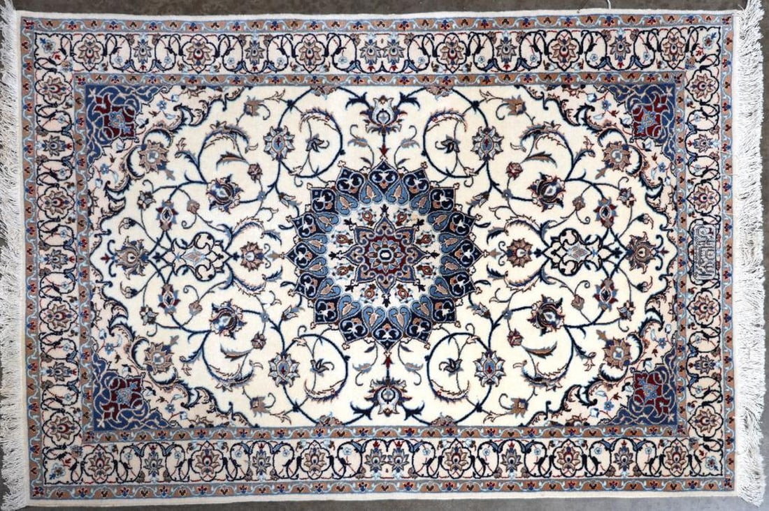 Persian Nain Rug (1 of 2)
