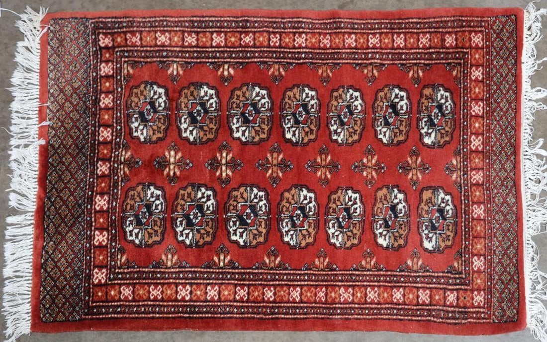 Pakistani Bokhara Rug (1 of 2)