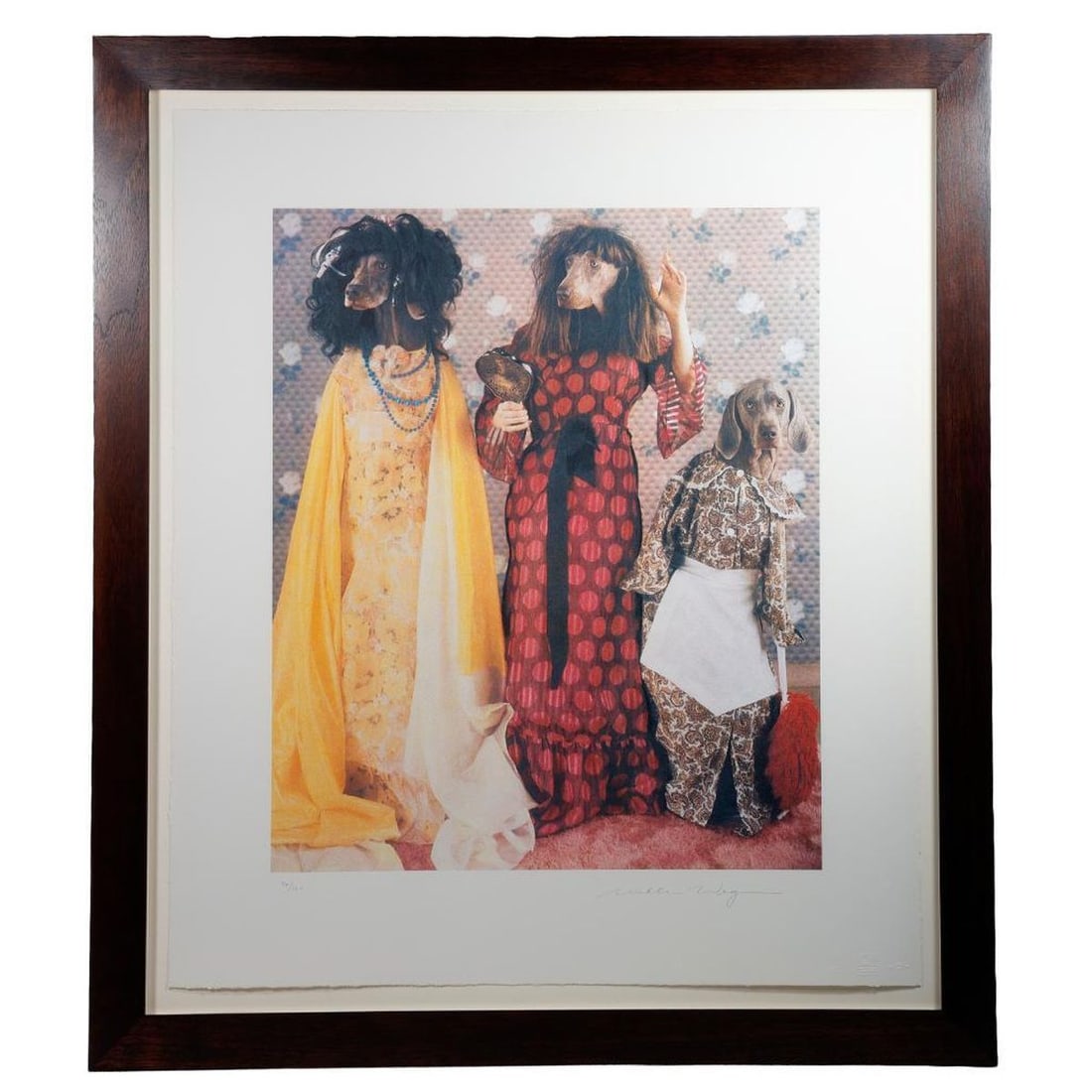 William Wegman Print: Stepsisters were in a fizzy (1 of 3)