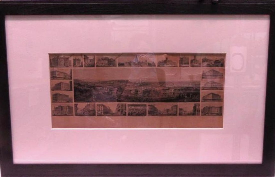 Frederick Hess Print, 1874: "San Francisco, California" (1 of 2)