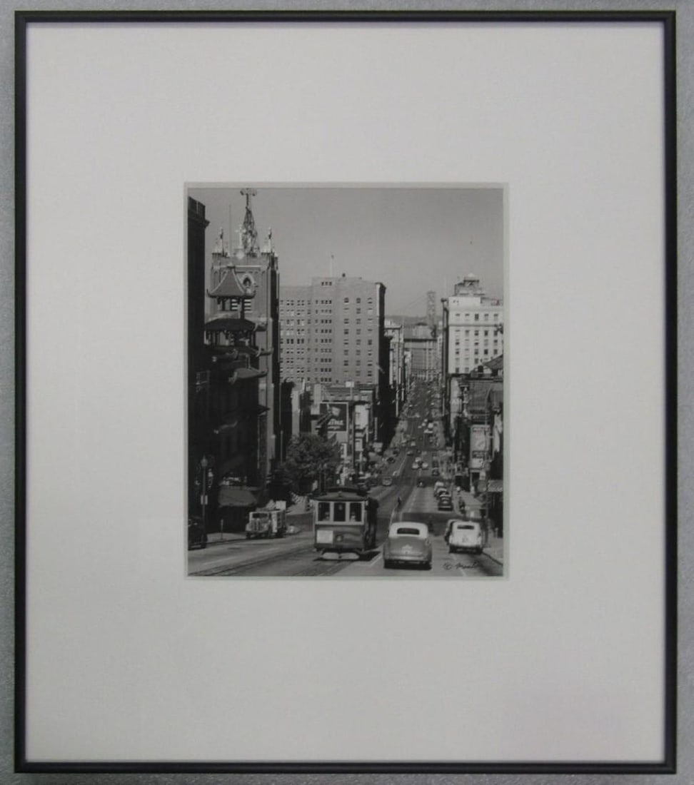 Gabriel Moulin Photograph of California Street - 2