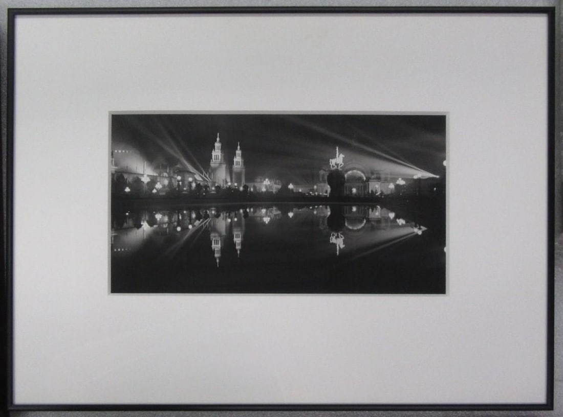 San Francisco Photograph of The Golden Gate International Exposition at Nigh - 2