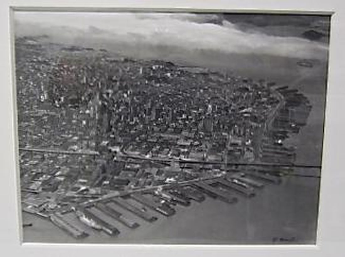 San Francisco Aerial Photograph of Embarcadero - 2