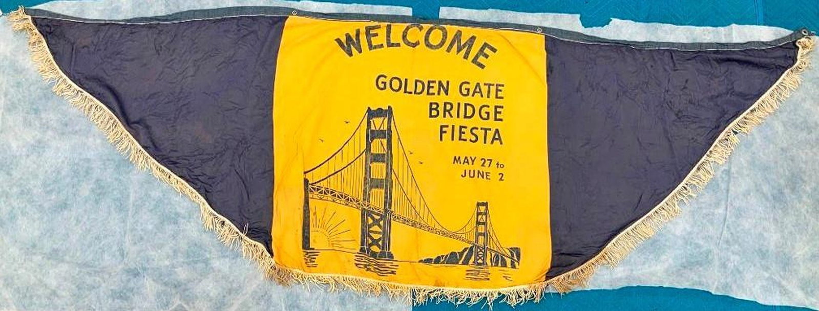 Golden Bridge Fiesta Banner (1 of 2)