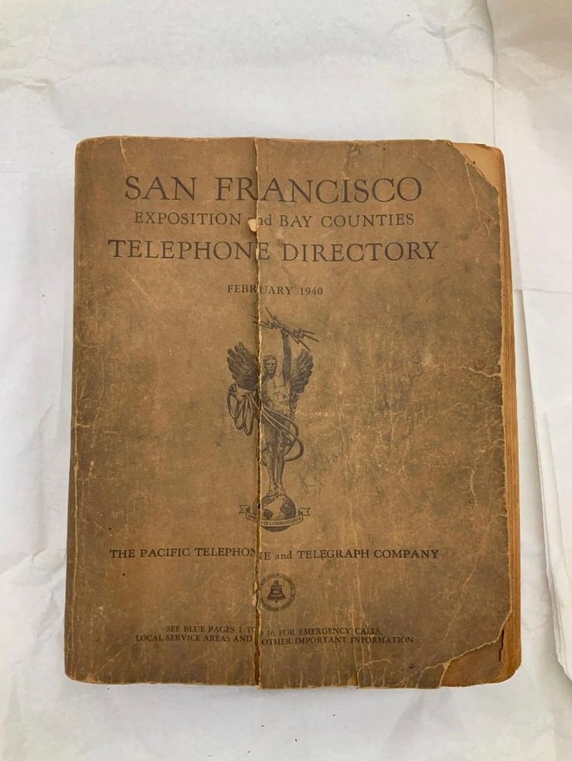 San Francisco Telephone Directory - 2