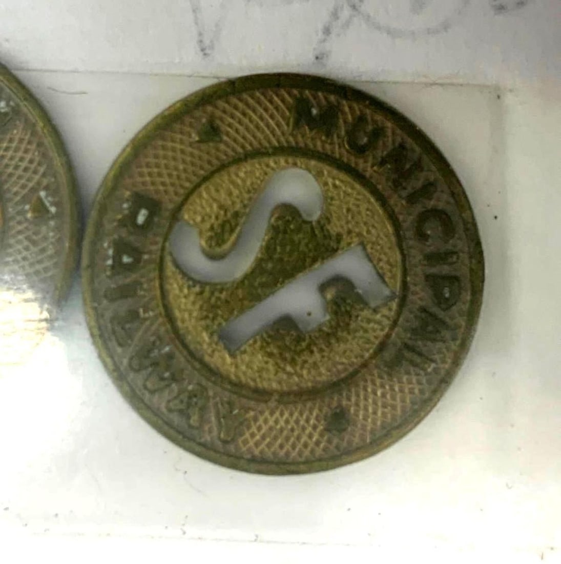 Two San Francisco Municipal Railway Tokens - 3
