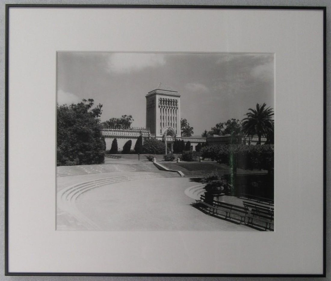 San Francisco Black & White Photograph of M.H. de Young Memorial Museum - 2