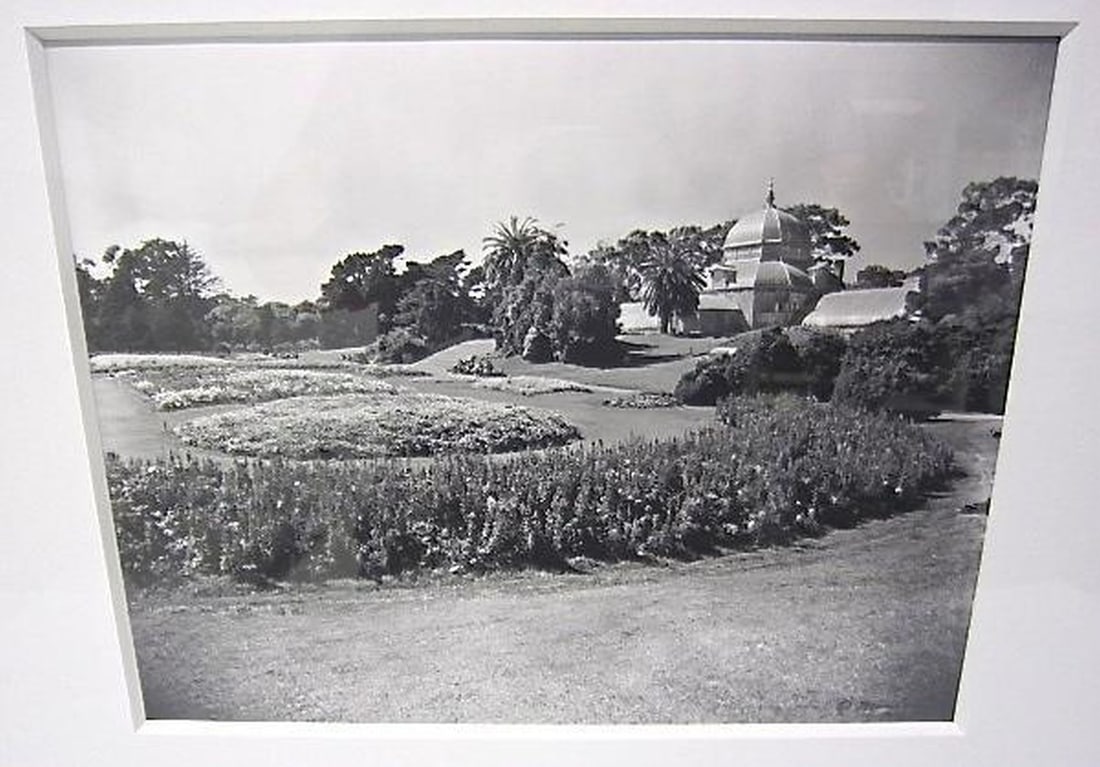 Black & White Photograph of Conservatory of Flowers, Golden Gate Park - 2