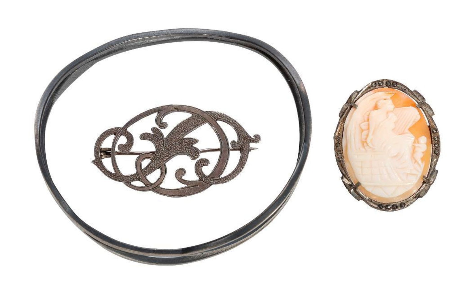 Group of silver jewelry (1 of 3)