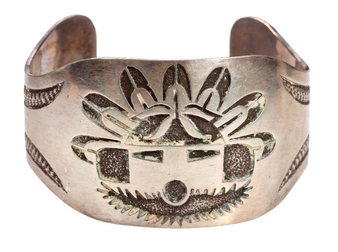 Gibb silver cuff bracelet (1 of 3)