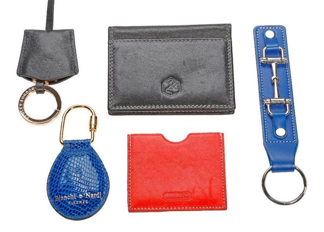 Group of leather accessories (1 of 1)