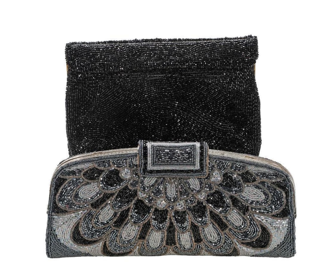 Two Beaded Clutch Evening Purses (1 of 3)