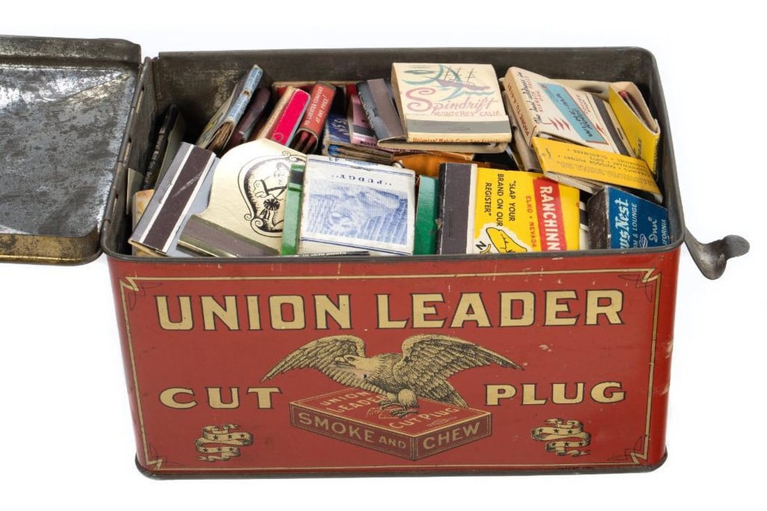 Two Vintage Tin Tobacco Boxes - 4