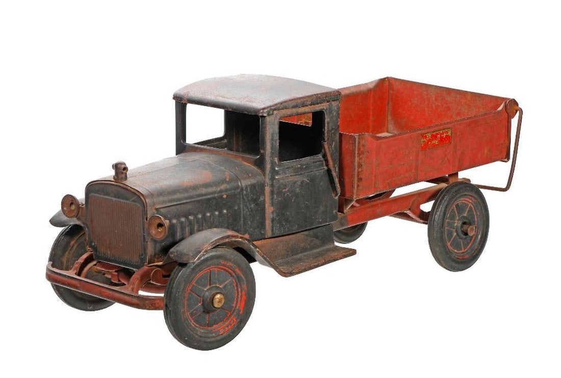 Large Buddy L Toy Dump Truck - 2