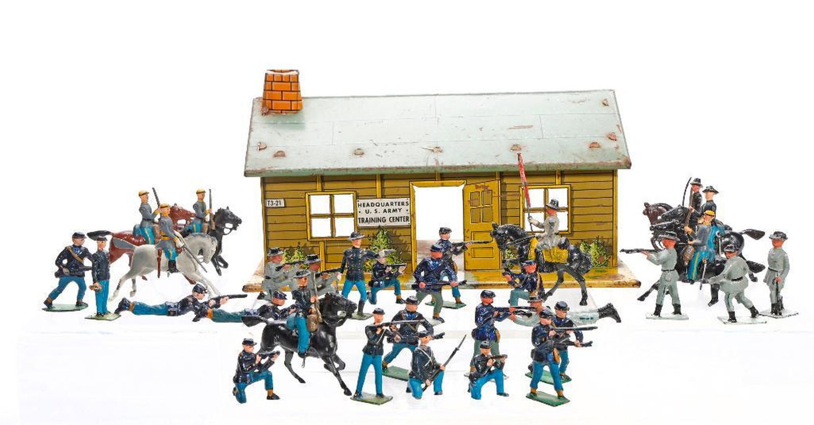 Lot of Britians Deetail Cavalry and Foot Soldiers (1 of 4)