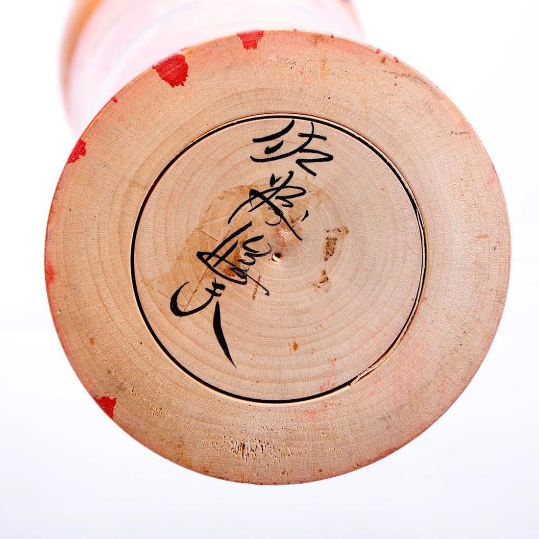 Six Japanese Kokeshi Tanka Poem or Naruko Dolls - 3