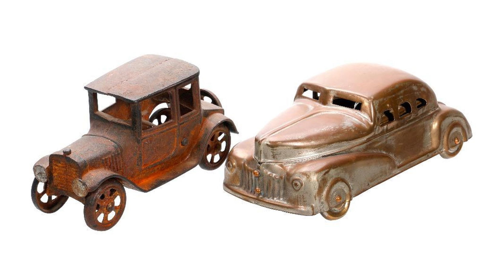 Four Vintage Toy Cars - 3