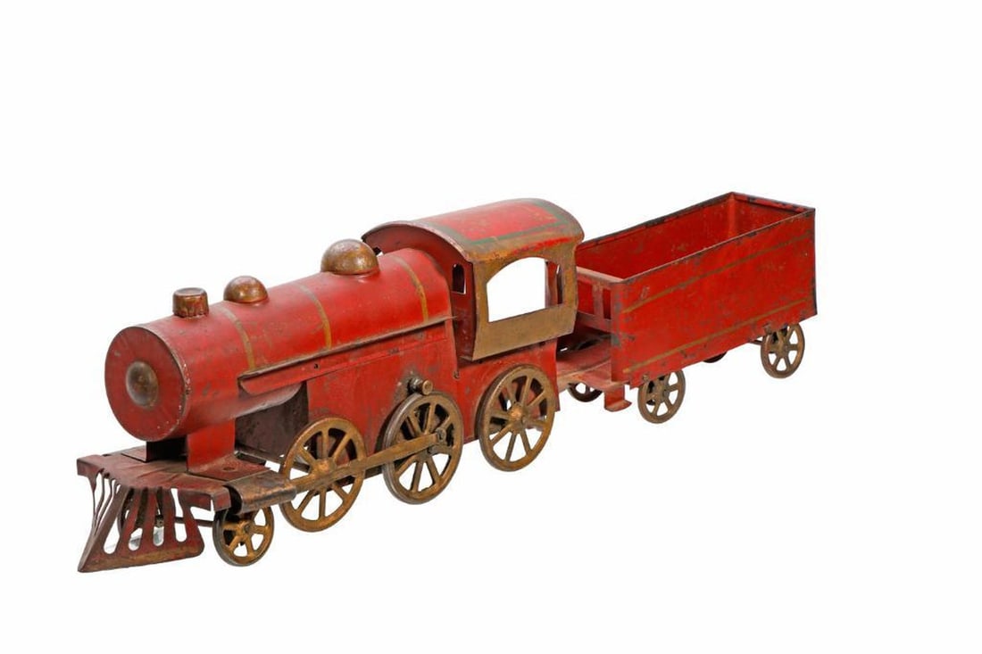 Dayton Hill Climber Toy Locomotive and Car - 2