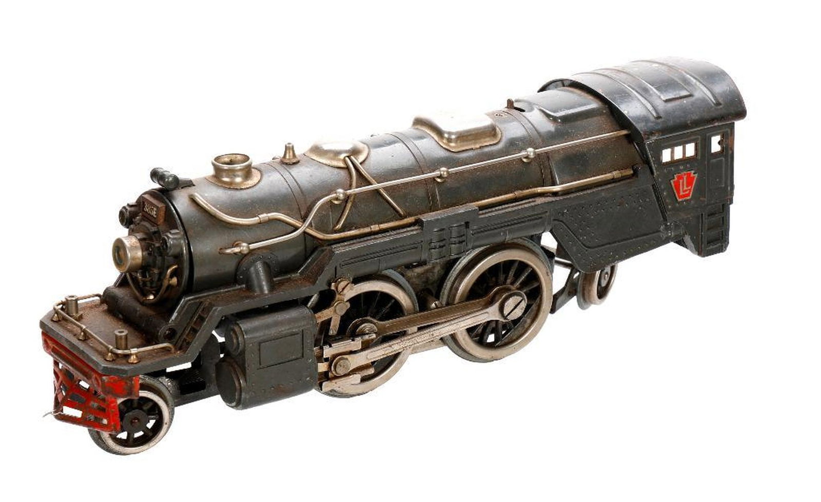 Vintage Lionel Lines Locomotive, Track and Seven Associated Cars - 3