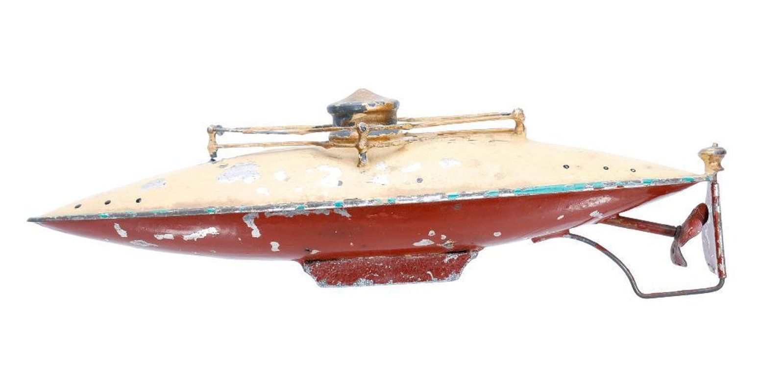 Lot of Vintage Tin Toy Boats or Submarines - 3
