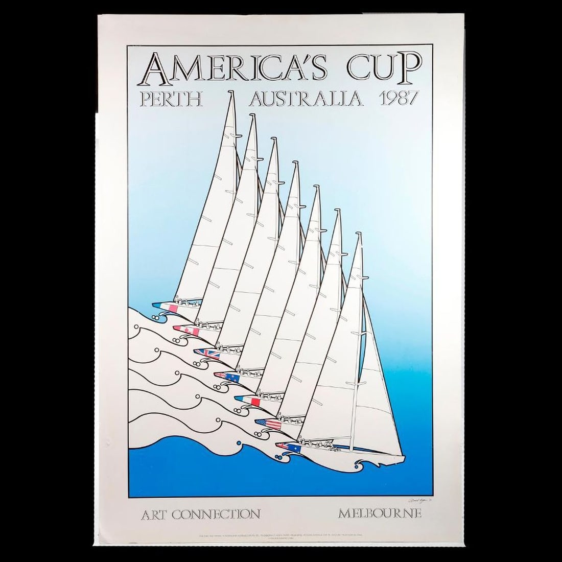 1987 America's Cup, Perth, Australia Poster (1 of 1)