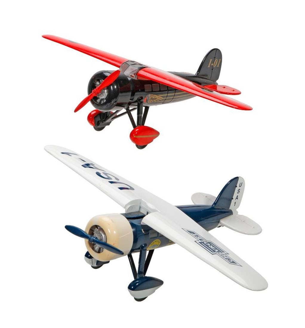 Two Die Cast Toy Airplane Banks (1 of 3)