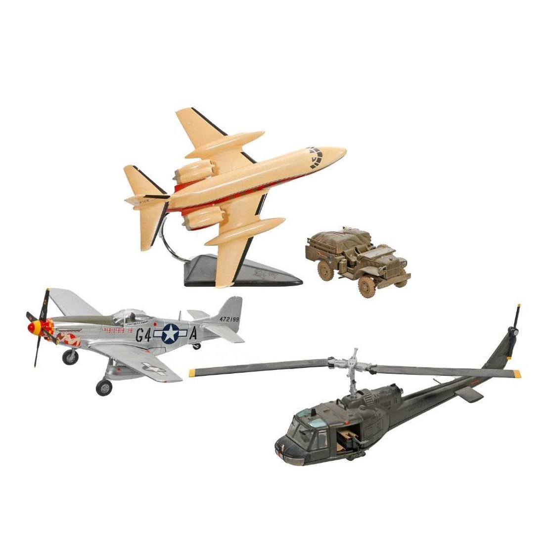 Seven Airplane Models (1 of 8)