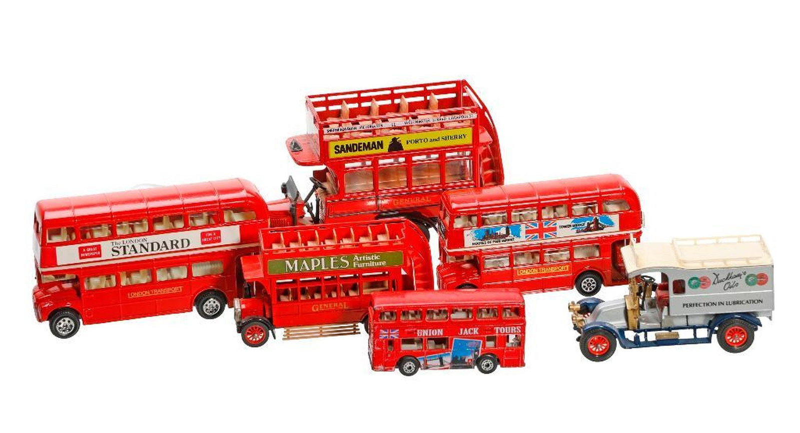 Lot of "English" Toy Cars and Buses - 4