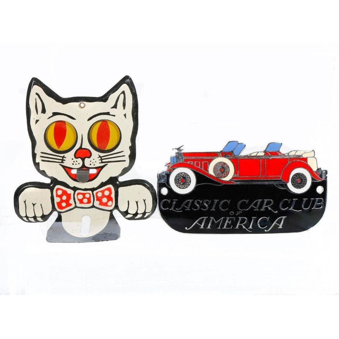 Kitty Cat License Plate Topper, with Others (4) - 3