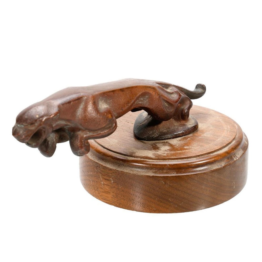 Vintage Jaguar Hood Ornament and Desk Mascot - 2