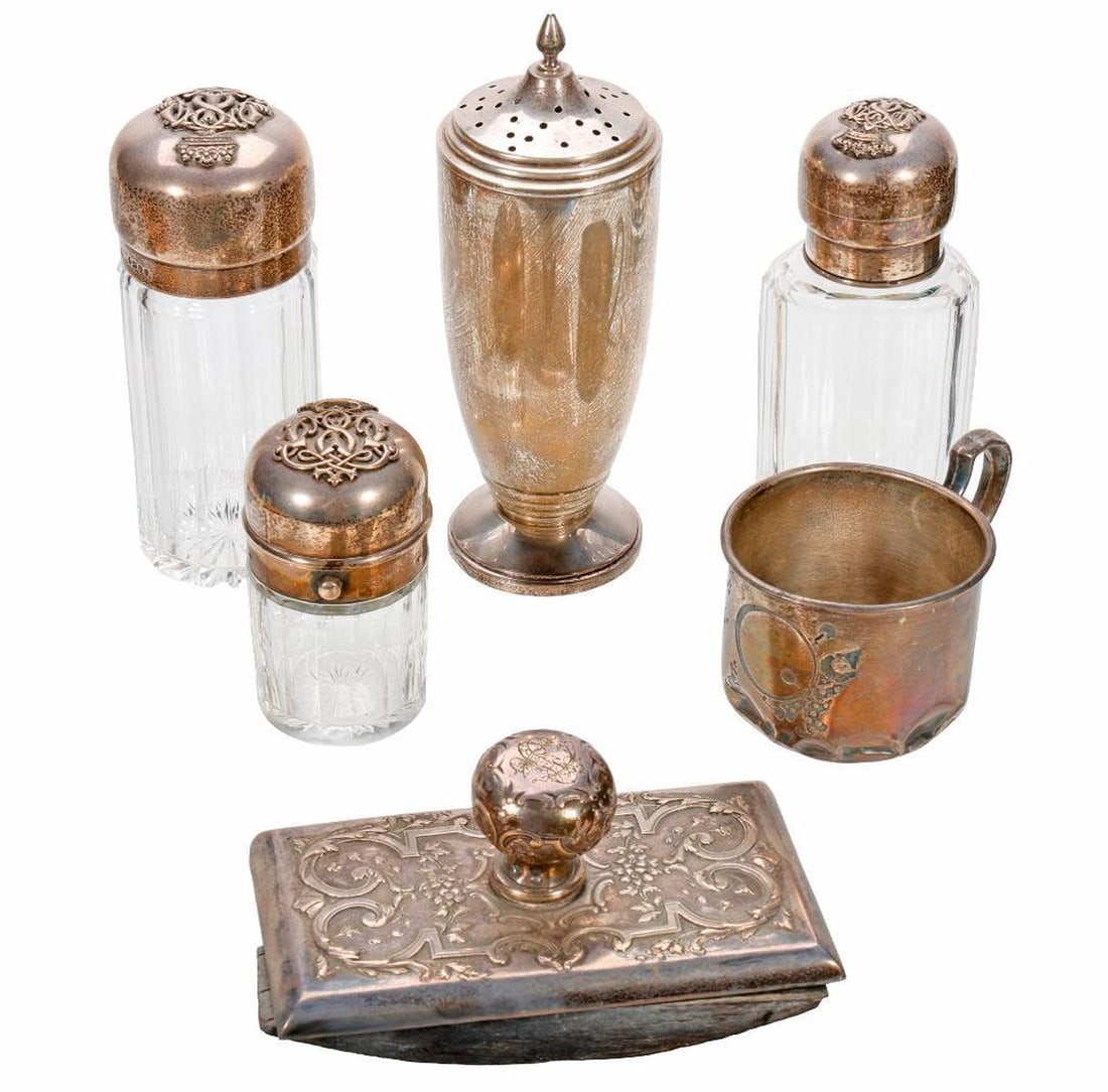 A Lot of European Silver Table Articles (1 of 4)