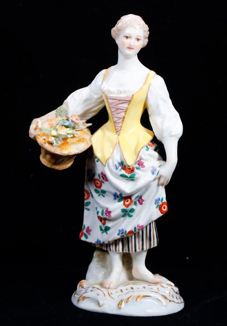Meissen Porcelain Figure of the Little Gardener (1 of 3)
