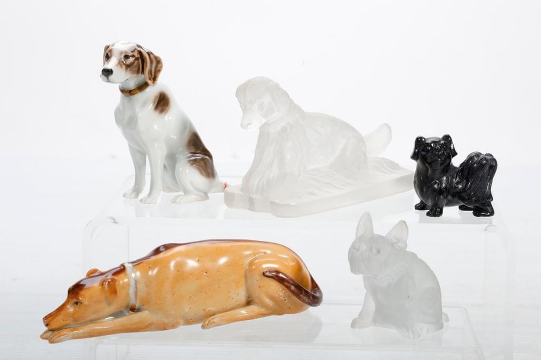 Lot of Glass Animal Figures (1 of 4)