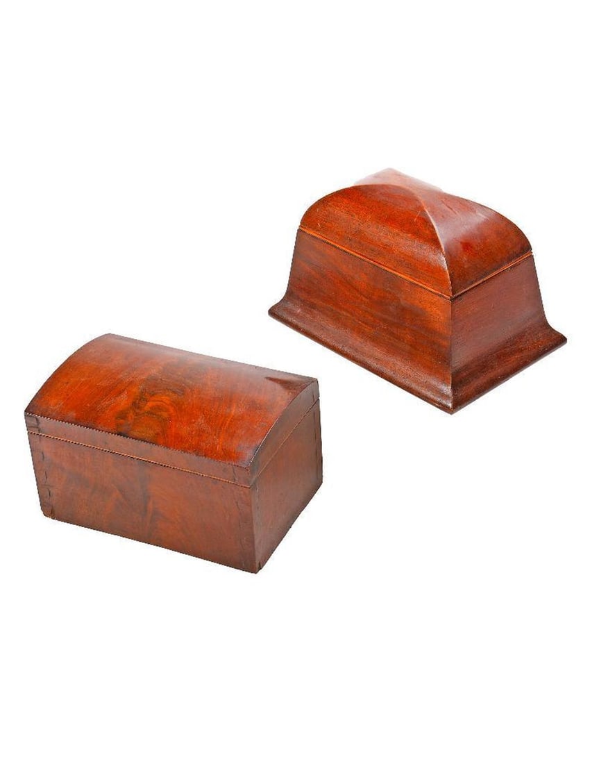 Three English Tea Caddies, 19th Century (1 of 6)