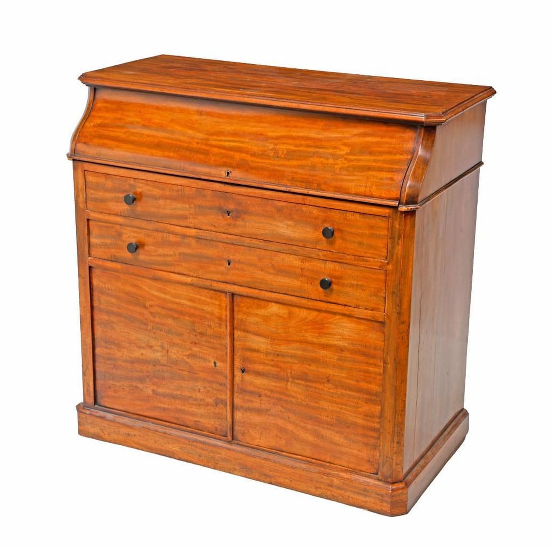 Victorian Walnut Butler's Cupboard (1 of 3)