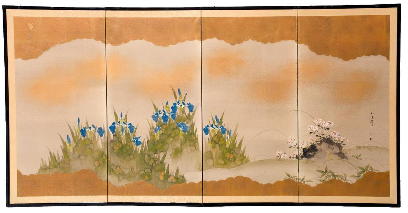 Japanese Mid Size Four Panel Screen (1 of 1)