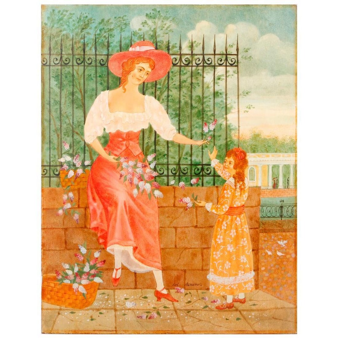 Lev Lominago (1944-1999), Russian Painting (1 of 6)