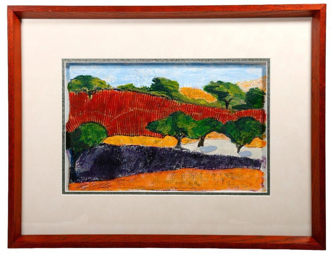 Mixed Media Landscape Painting (1 of 3)