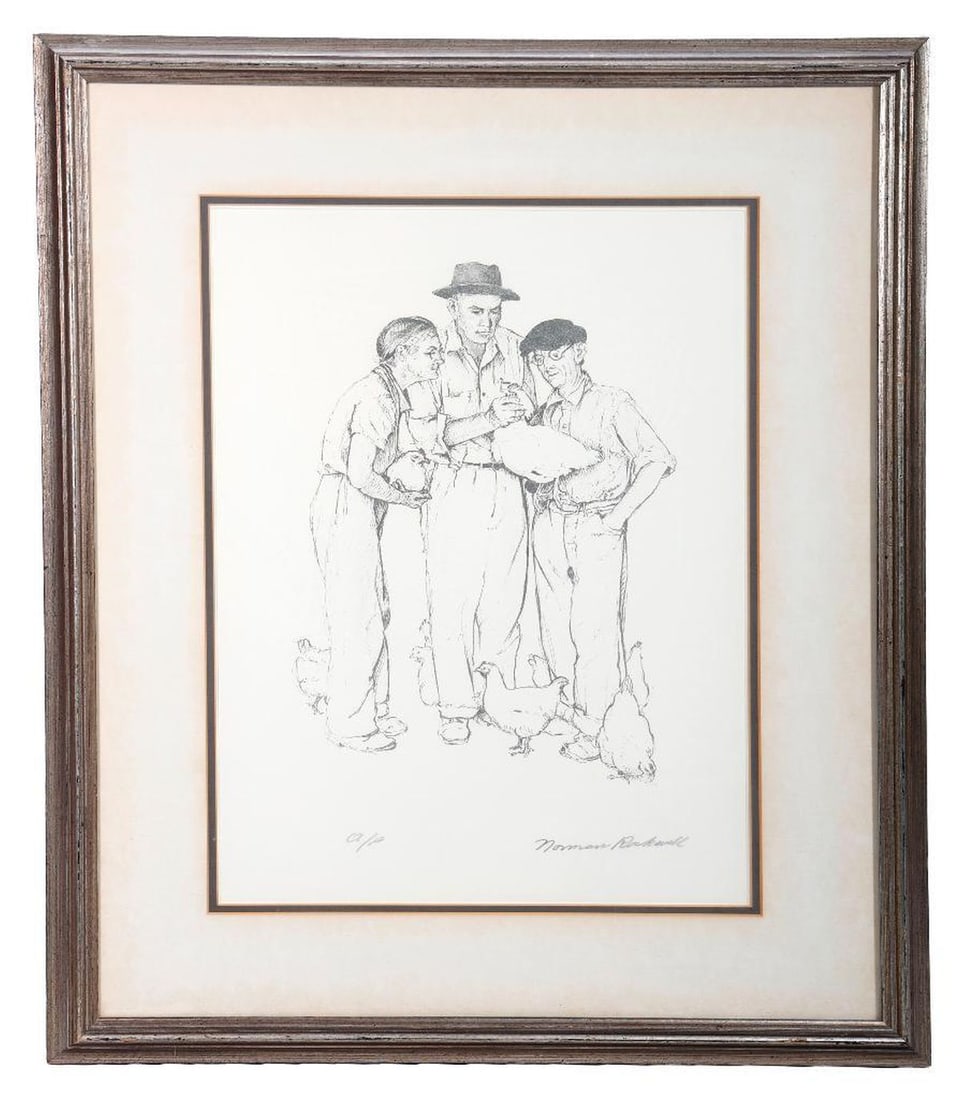 Norman Rockwell (1898-1978), A/P Lithograph (1 of 2)