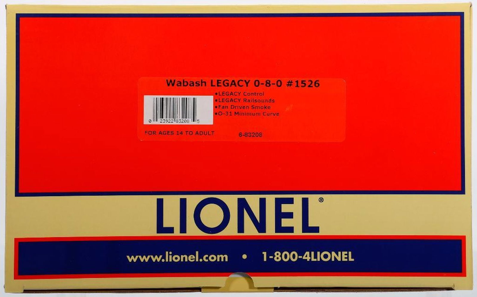Lionel O Gauge Modern Era Wabash LEGACY 0-8-0 (1 of 2)