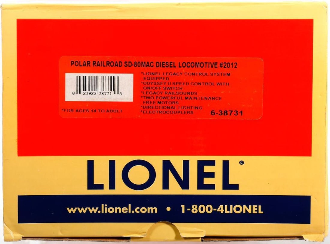 Lionel O Gauge Modern Era Polar RR SD-80MAC Loco (1 of 2)