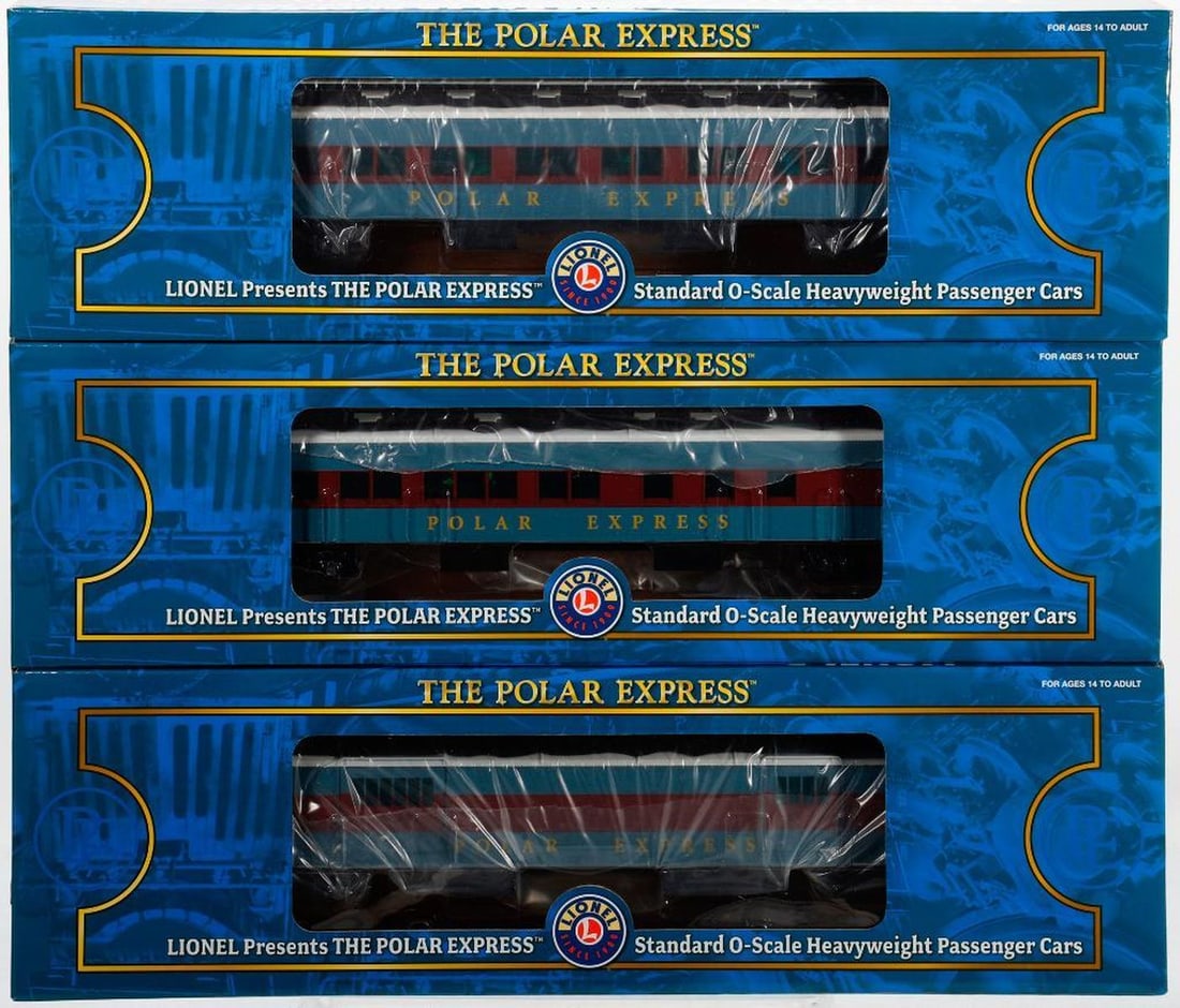 Lionel O Ga Mod Era (3) Polar Xpress Scale Baggage Car (1 of 2)