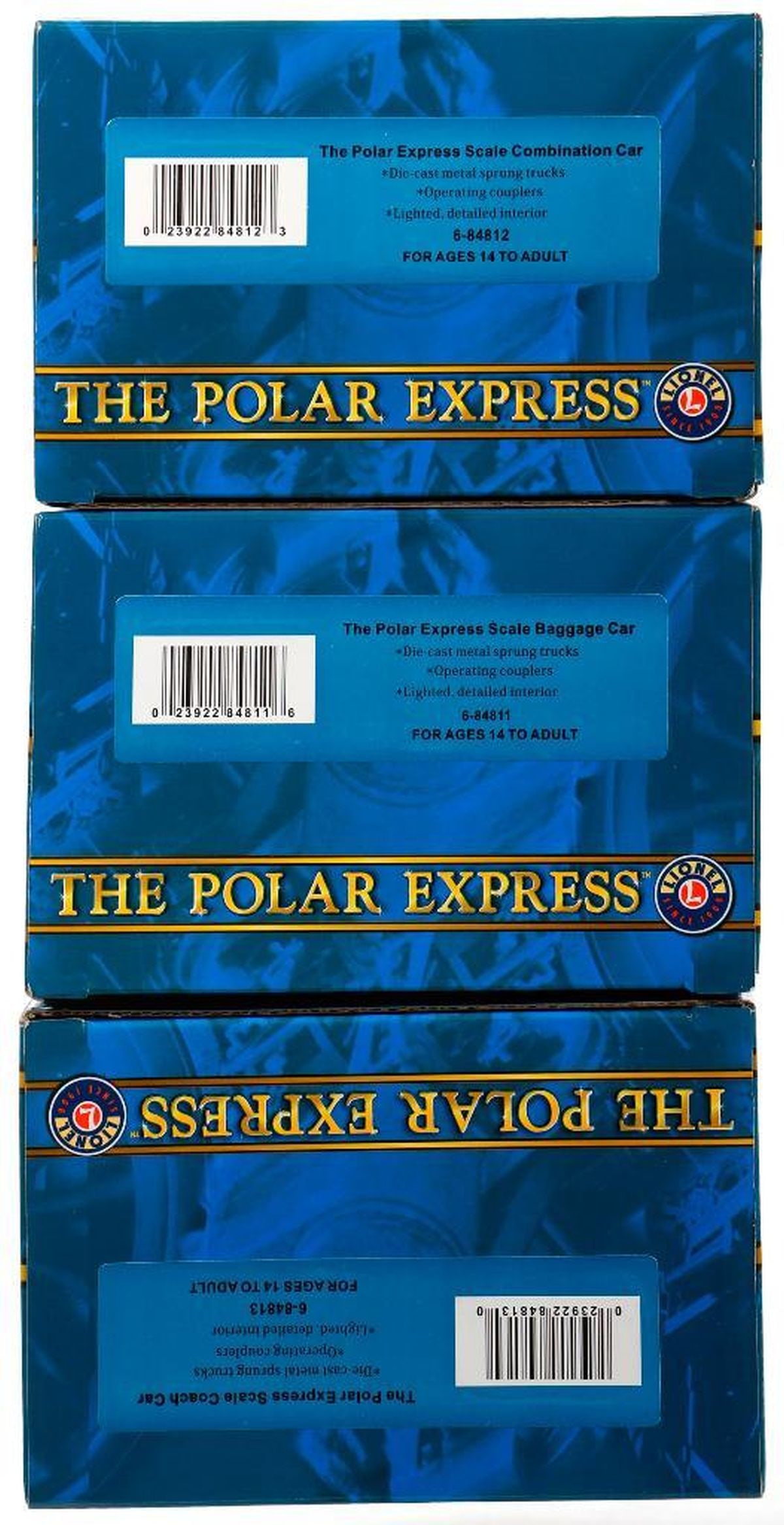 Lionel O Ga Mod Era (3) Polar Xpress Scale Baggage Car - 2