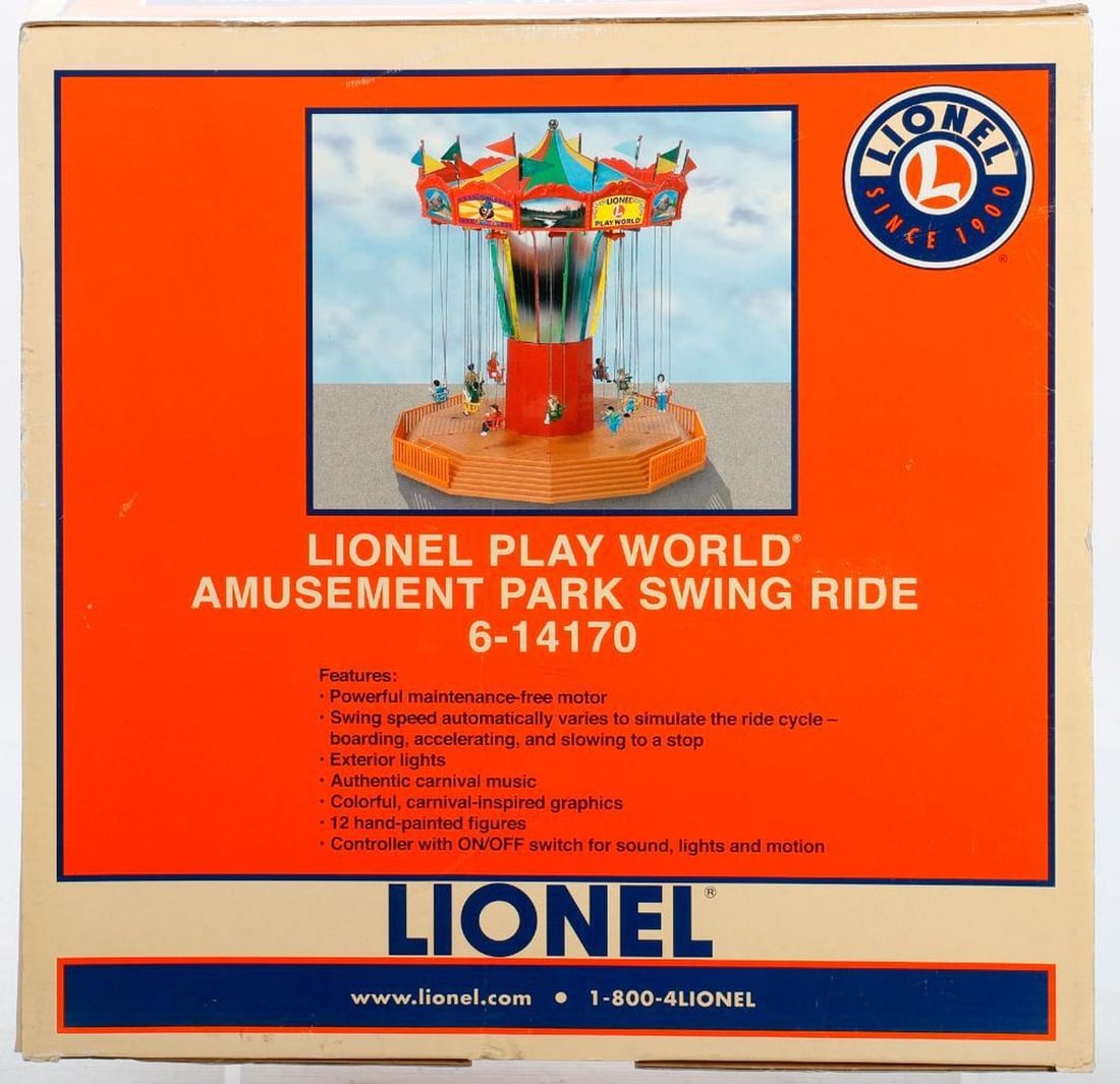 Lionel O Gauge Modern Era Play World Park Swing Ride (1 of 2)