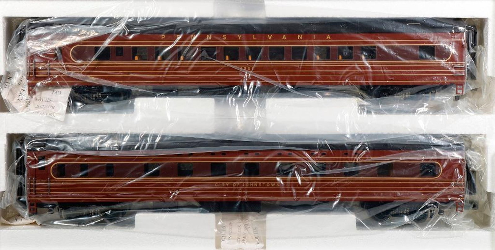 MTH O Gauge Pennsylvania RR 2 Car Sleeper, Diner set - 2