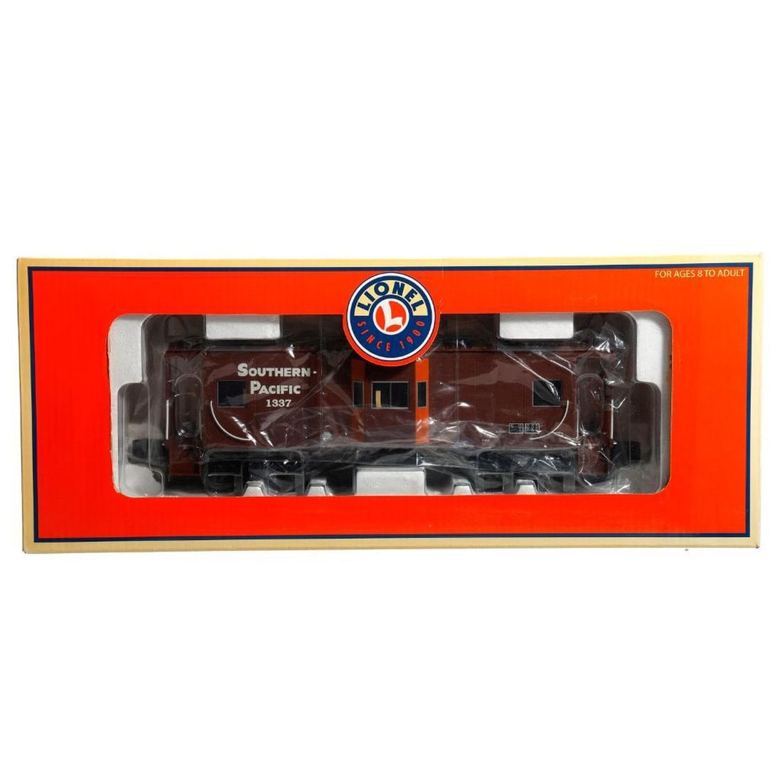 Lionel O Ga Mod Era SP Bay Window Smoking Caboose - 2